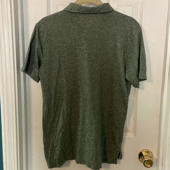 Green Collard Short Sleeve Shirt - Picture 3 of 4